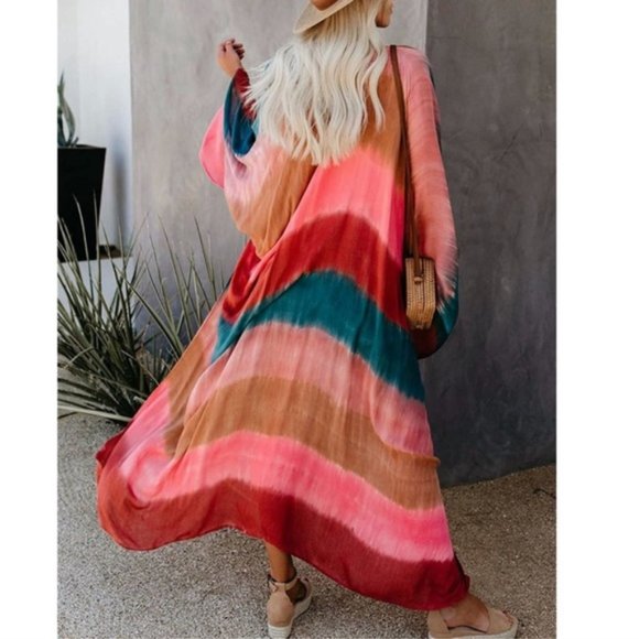 Brand New Bohemian Kimono Cardigan - Picture 2 of 7